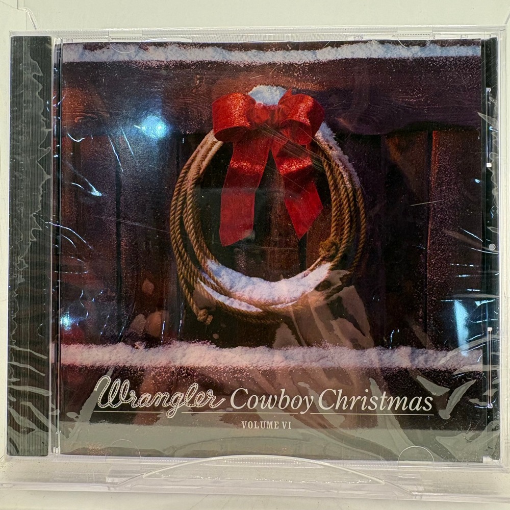 Wrangler Cowboy Christmas Volume VI CD George Strait Reba McEntire 1998 Sealed